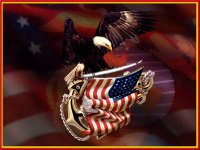 EAGLE AND FLAG