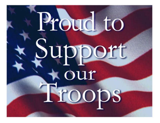 Support our troops